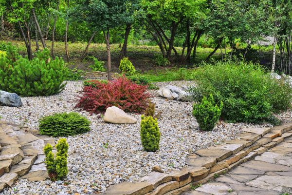 Rock Landscaping in North Myrtle Beach