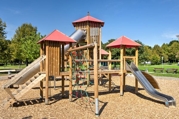 Playground Mulching Service in North Myrtle Beach