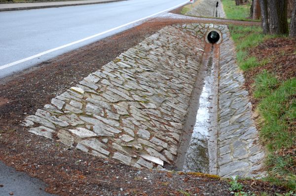 Ditch Landscaping in North Myrtle Beach