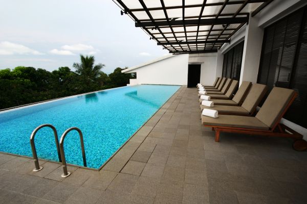 Pool Patio Landscaping in North Myrtle Beach