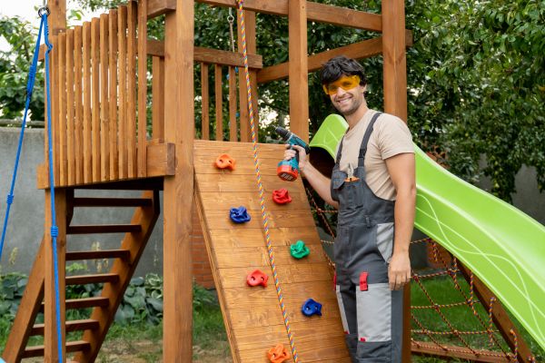 Play Structure Installation